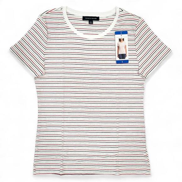 Tommy Hilfiger Tops - Tommy Hilfiger Womens Crew Neck T-Shirt Size L